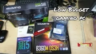 Low Budget gaming pc build | Intel Core i5 9400F Processor with Gigabyte B360M DS3H | Insource IT