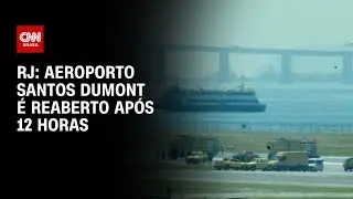 Aeroporto Santos Dumont é reaberto após 12 horas fechado por óleo na pista | CNN ARENA