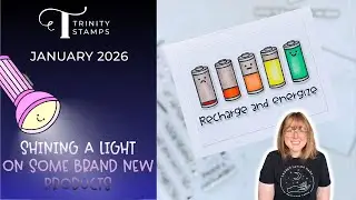 Карта для подзарядки и зарядки батареи [Новинка от Trinity Stamps]