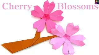 Origami Flower Origami Cherry Blossom Fun and Easy Origami