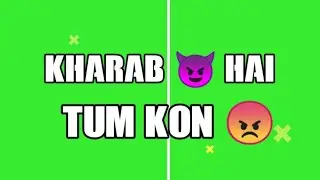 #short Green Screen Status || New Green Screen Whatsapp Status || Green Status|| Attitude Status
