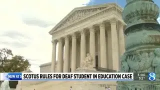 Supreme Court rules for deaf student in education case