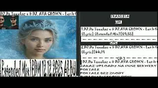DJ Da Tweekaz x & DJ  AVA CROWN   Let It Go Lyric  Extended MixEDM 12 12 2025 ALBUM CD1