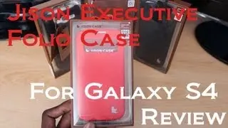 Jison Executive Folio Case For Samsung Galaxy S4 - Review