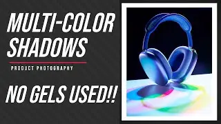 Multi-Color Shadows in Product Photography: No Gels Required!!