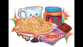 SPEEDPAINTING PB CHOC COOKIES