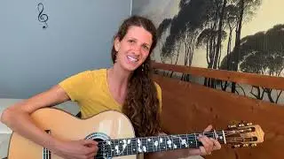 Sum gali gali; Karawanen-Song (Gitarrenbegleitung Anf&auml;nger: E-Moll)