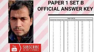 PSTET 2018  paper 1 set B official answer key
