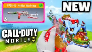 *НОВЫЙ* ЛЕГЕНДАРНЫЙ PPSH - ПРАЗДНИЧНАЯ МАСТЕРСКАЯ 😍 (COD MOBILE)