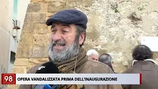 OPERA VANDALIZZATA PRIMA DELL’INAUGURAZIONE mp3