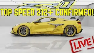 Chevy CONFIRMS top speed on C8 Corvette ZR1 to be HIGHER than C7 ZR1!