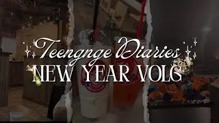 NEW YEAR VOLG ( Teenage Diaries :03 , Going out to eat, Family, ATL)