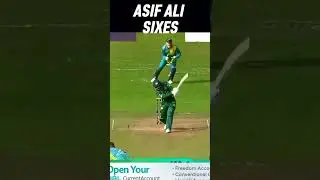 ASIF ALI BIG SIXES IN WCL 💪 💖💪#cricket #shorts #trending