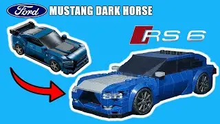 76920 Audi RS6 - Lego Speed Champions Alternative MOC Tutorial