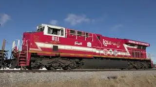 CSX 911 east at Reynolds on the Toledo,Peoria, and Western 1-15-2026