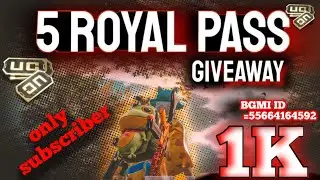 BGMI LIVE Stream Game play  5 ROYAL PASS  | #shortslive #bgmilive  #pubglive  GIVEAWAY  #shorts