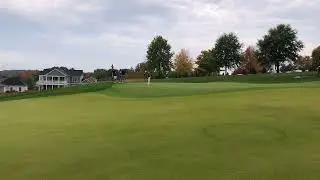 Last match in the Mason Cup 2022, Jacob making the putt for the match and team overall