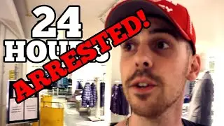 24 Hours In the mall *Got Arrested* Reupload