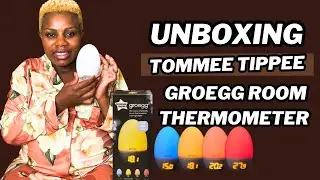 [4K] UNBOXING TOMMEE TIPPEE GROEGG DIGITAL THERMOMETER & NIGHT LIGHT | Boni and Judie Diaries