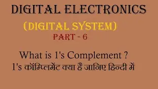 What is 1's Complement ?