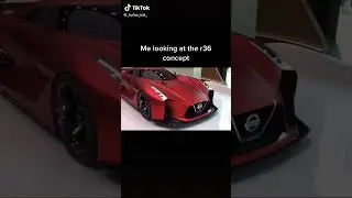 New Nissan r36 Future Concept Car 2022 Tiktok Shorts Video