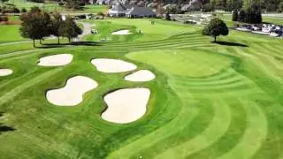 The Orchards Golf Club Aerial Video Tour - Washington, Michigan