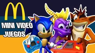 McDonald's MINI VIDEOJUEGOS - SONIC, CRASH Y SPYRO
