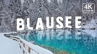 BLAUSEE SWITZERLAND 4K Video - A Swiss Natural Paradise