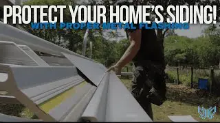 How to Cut Drip Cap (Z-Flashing) Like a Pro | Siding Protection Tips