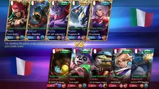 National Arena Contest Mobile Legends Italy Vs France Round 3 26.02.2018 (Italy Win)