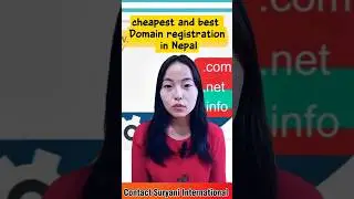 Domain registration in Nepal#suryaniinternational #domainregistration