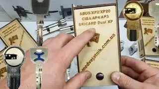 Отмычка для замка ABUS XP20/XP2 BRICARD DUAL XP/CISA AP4/AP3 Сайт Medvejatnik.com.ua