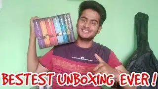 H&aacute;rry P&oslash;tt&eacute;r b&oacute;&oslash;ks s&eacute;t UNBOXING and GIVEAWAY ALERT! || BY LUV KAUSHIK