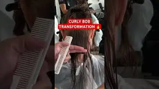 CURLY BOB TRANSFORMATION by Vivyan Hermuz: Full Tutorial Linked Below!🔥🔥🔥