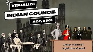 Indian Council Act 1861 | VISUALIZE | Study COMICS style | 2023 | UPSC