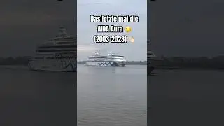 Tsch&uuml;ss ￼AIDA Aura 👋🏻😭 #aida #cruise #kreuzfahrt #reisen #aidaprima #aidaaura