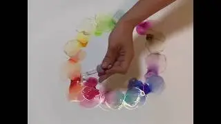 Oneness / alcohol ink art by.miho
