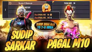@PagalM10 SQUAD VS SUDIP SARKAR SQUAD FRIENDLY 4VS4 🔥 INTENSE BATTLE ❤️