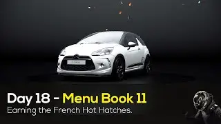 Menu Book Challenge 11 - French Hot Hatches - Gran Turismo 7 - GT7  Gameplay & Playthrough