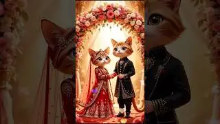 &ldquo;Stylish Cat Wedding  Romantic Animated Nikah Scene 🐱💍 #CatWedding #cat #catlovers #shorts