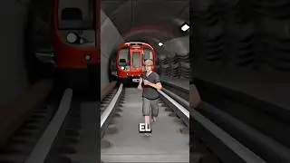 Nunca corras de un tren en un t&uacute;nel &mdash; esta es la raz&oacute;n #shorts #datoscuriosos #curiosidades