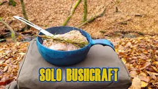 Solo Bushcraft - pranzo con fagioli e salsiccia [+ info su Kupilka]