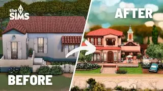I Renovating a Tartosa Lot in The Sims 4: Speed Build