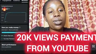 How much YouTube pay for 20k views in 2026 | How much YouTube pay for 20k short views 