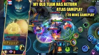 ATLAS GAMEPLAY WITH MY 1ST OLD TEAM | TANK TUTORIAL | MUNTIK PA MACOMEBACK KAMI | 21MINS GAMEPLAY
