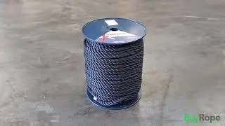14mm Navy Polyester Rope (100m Coil) Demo | BuyRope