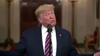 Trump celebrates impeachment acquittal at White House