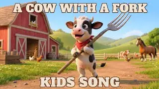 A cow with a fork🐮🍴is a funny and unexpected kids’ song full of imagination and smiles!