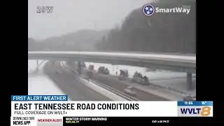 Tennessee Highway Patrol gives an update on road conditions around East Tennessee