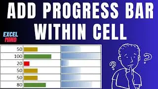 Progress Bar Within Cell In Excel